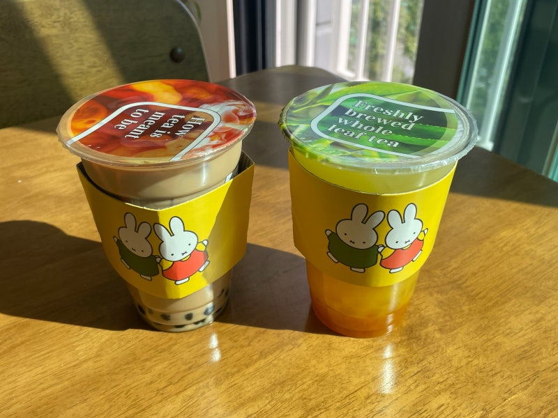 공차 메뉴 블랙밀크티 망고요구르트 화이트펄