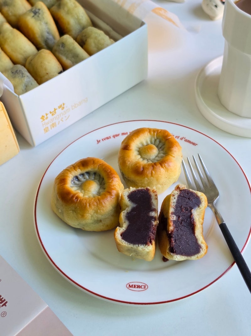 경주 원조 황남빵 홈카페 디저트 추천 보관법