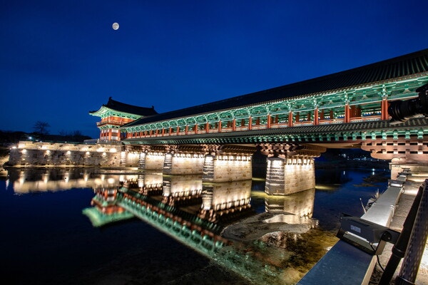 경주 월정교 야경 산책, 여기서 찍으면 인생 사진! | 경주 가볼 만한 곳 | 경주 야경 명소