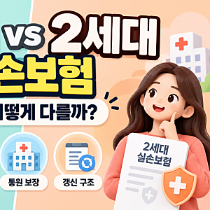 1세대와 2세대 실손보험 차이, 오래된 실손보험은 무조건 유지해야 할까요?