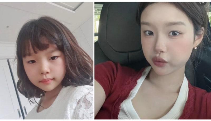이동국 딸 설아 유학, 아이 메이크업부터 분홍색 네일아트까지...중1인데 화려한 변신!