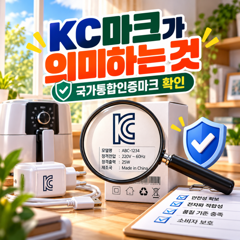 KC인증조회, KC마크 붙어 있어도 무조건 안전한 건 아닙니다