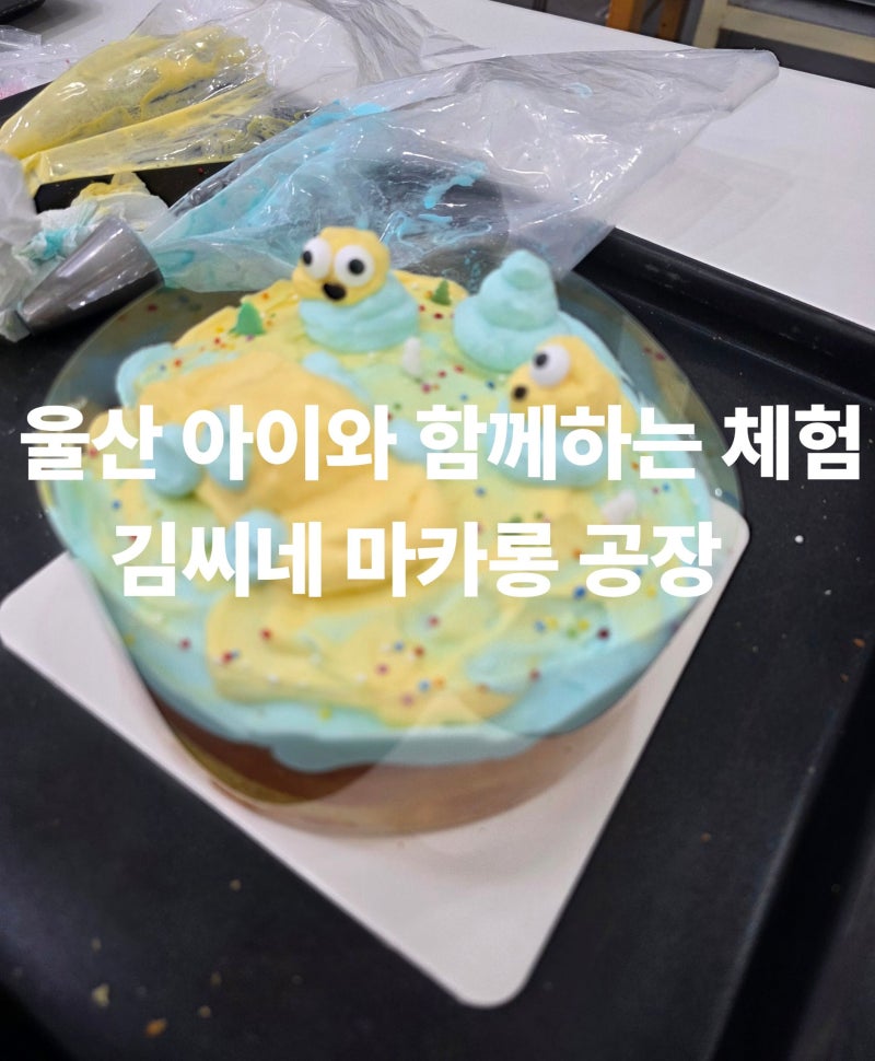 울산 아이와 함께하는 체험, 아이와 특별한 추억 만들기 좋은 케이크 만들기