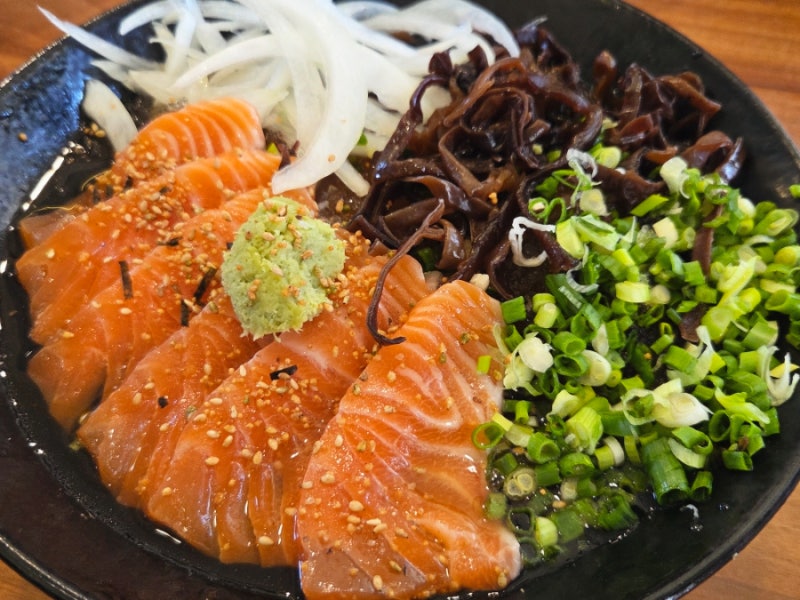 수원 행궁동 점심 맛집 열두알 우동집 연어냉모밀 닭튀김우동 후기