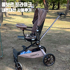 25년생 뱀띠 유모차 올보르 앨빈 트라이크디럭스 내돈내산 사용 후기