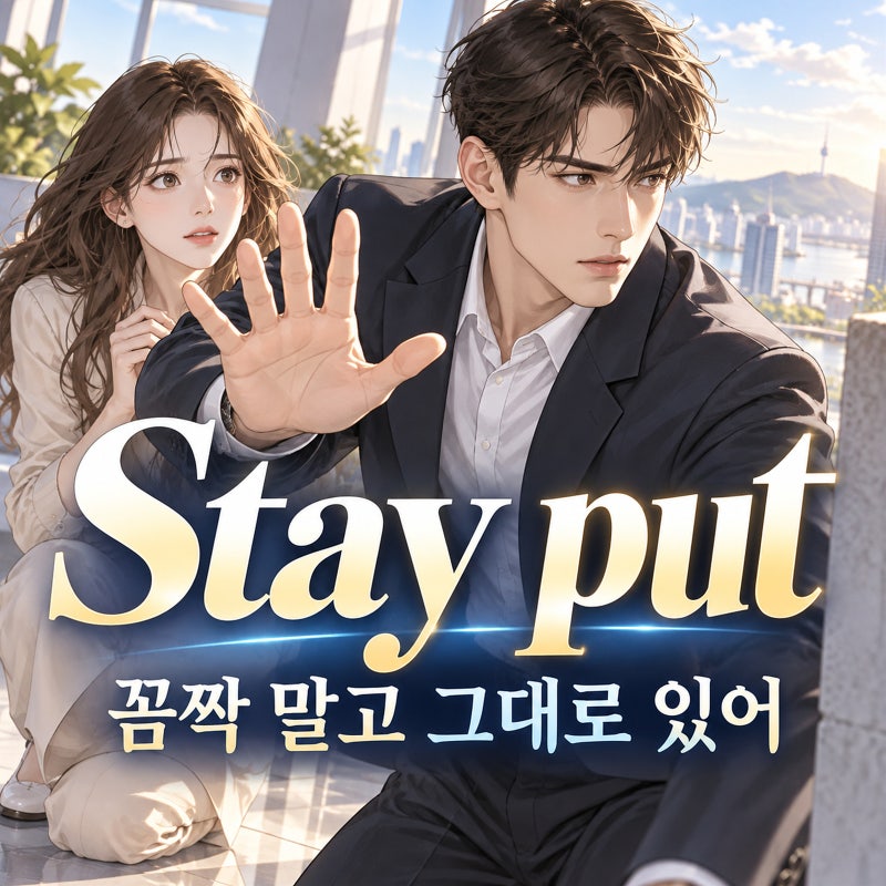 액션 미드 영화 단골 표현 Stay put. put이 왜 '그 자리에 있어'가 될까?
