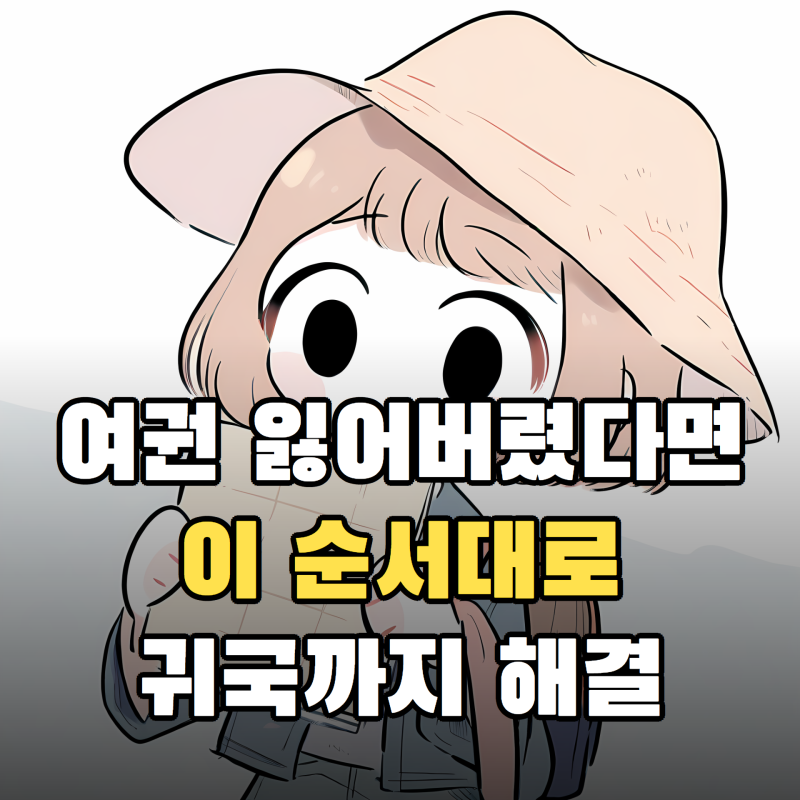 해외 여권 분실 대처 방법, 신고 서류와 귀국용 여권 발급까지