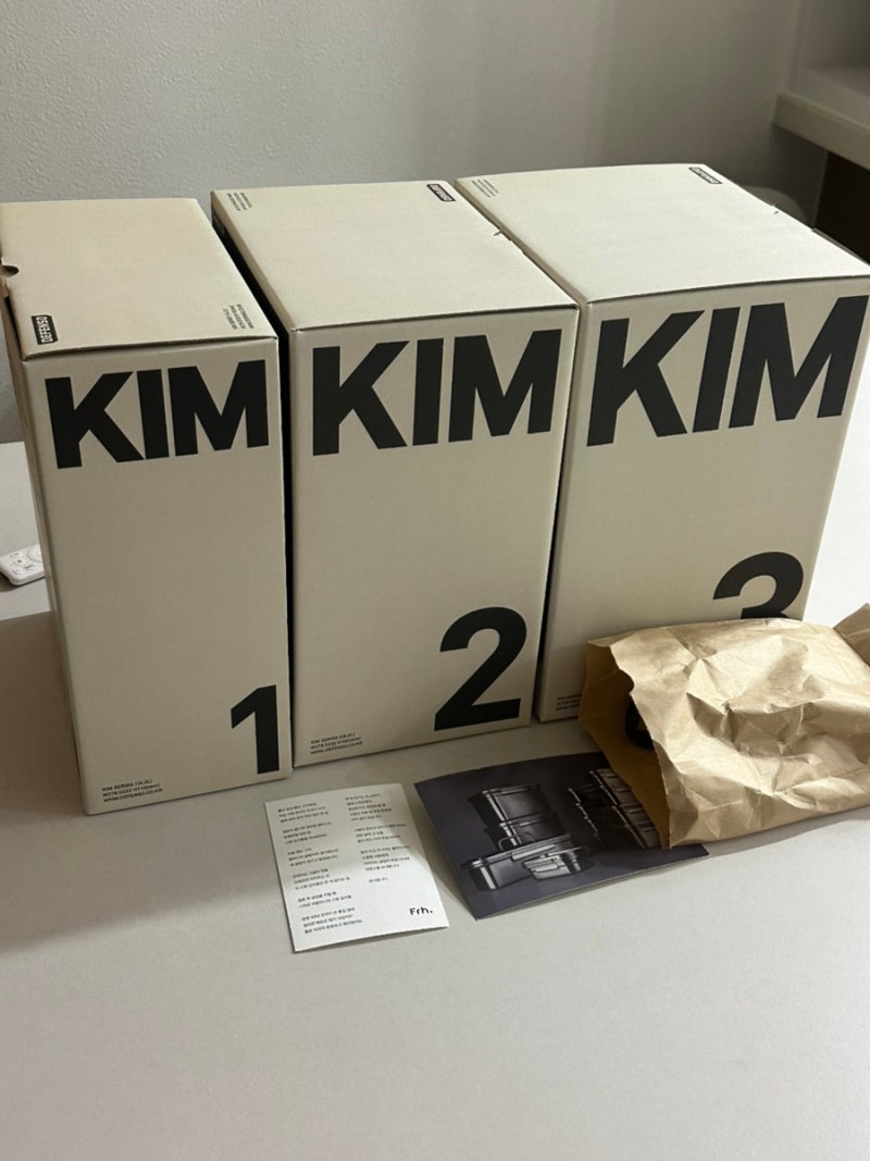 데펜소 KIM 1,2,3호 구매후기 (KIM시리즈 사이즈 비교)