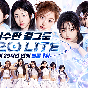이수만 걸그룹 A2O LITE 충격 데뷔!  29시간 만에 멜론 1위, 9명 멤버 정체는?