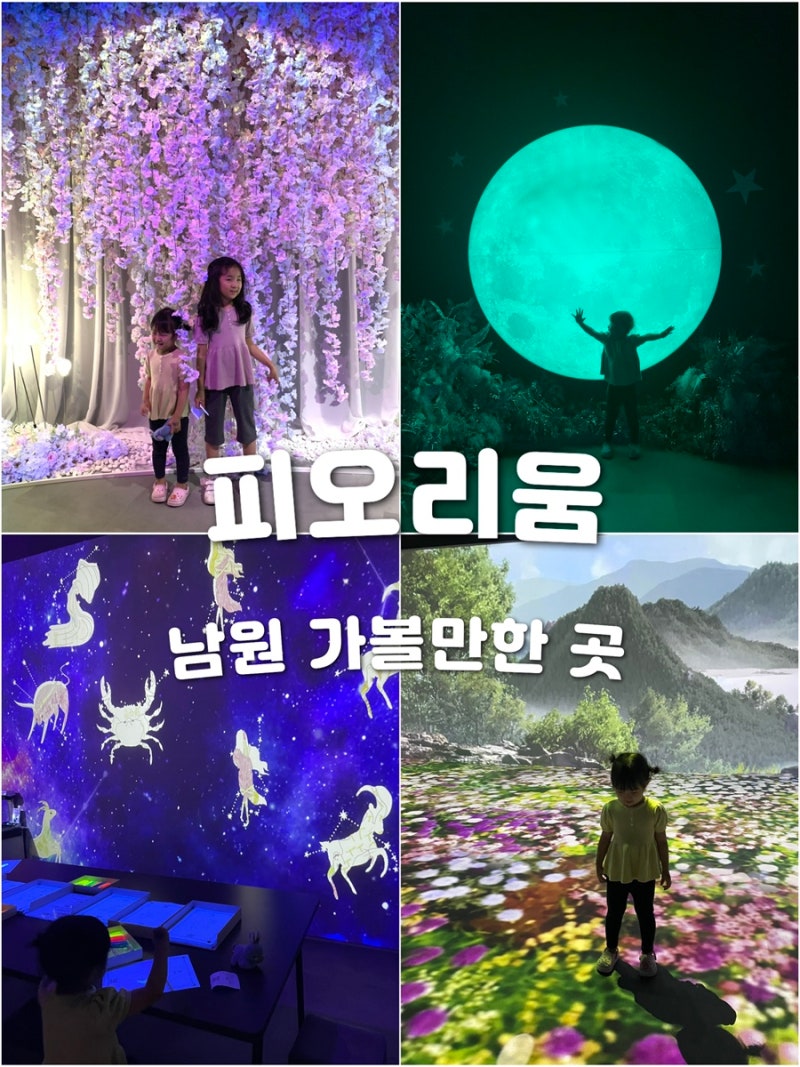 남원 아이와 가볼만한곳 피오리움 후기 입장료 할인부터 미디어아트 체험까지