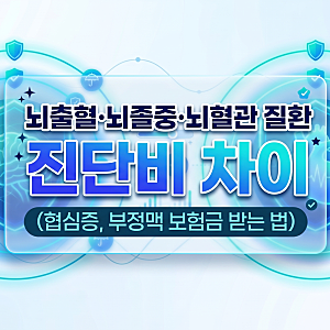뇌출혈·뇌졸중·뇌혈관 질환 진단비 차이 (협심증, 부정맥 보험금 받는 법)