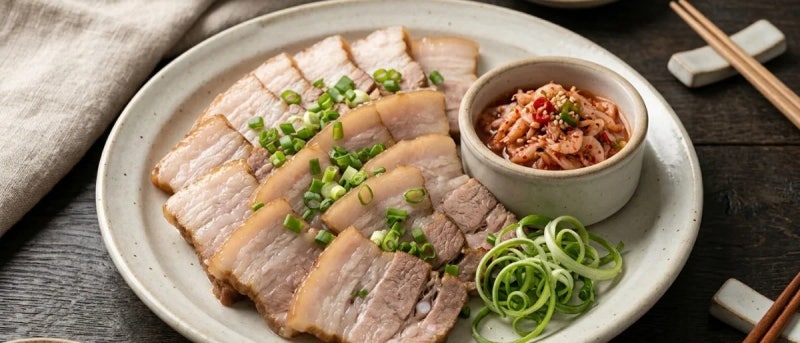 수육 삶는법, 부드럽게 1시간 완성 - 수육 레시피