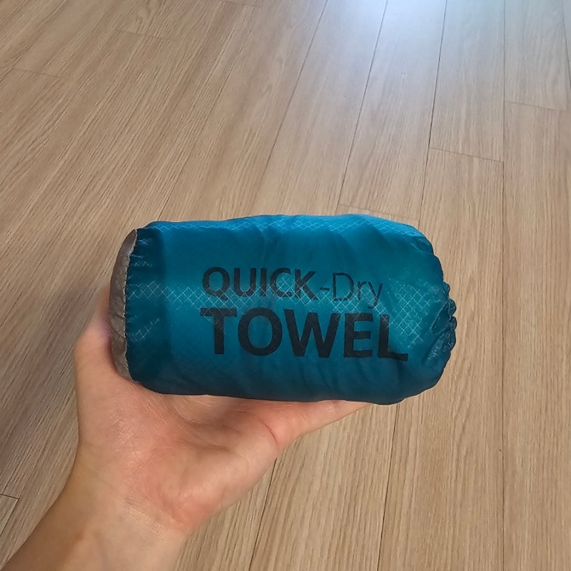 네이처하이크 퀵드라이 경량 타올 수영장/백패킹 수건 추천!