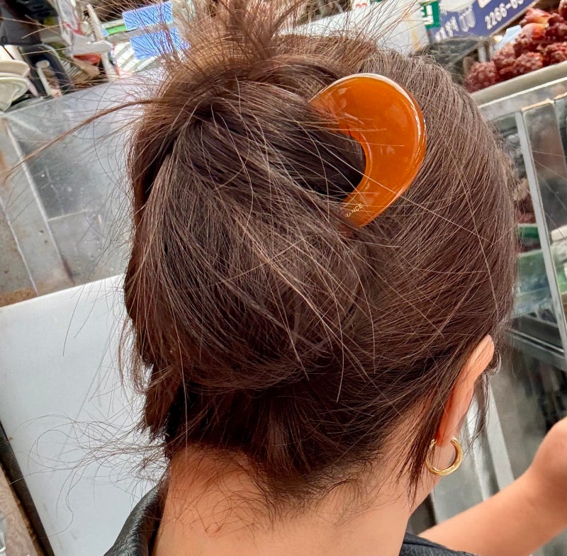 동대문 아즈나브르 U핀비녀 프렌치번 내돈내산 후기