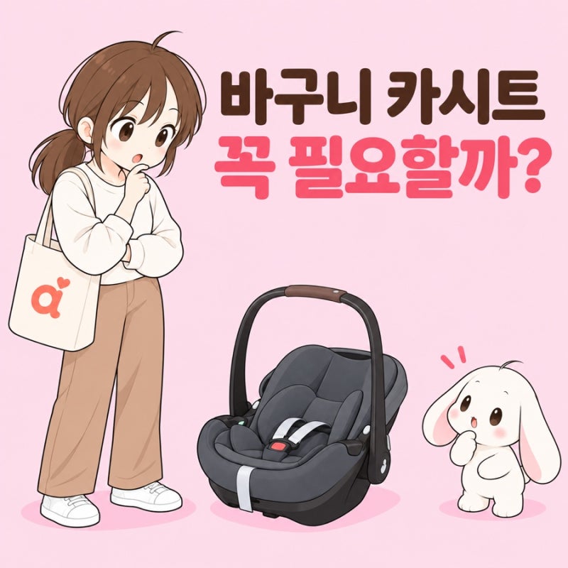 바구니 카시트 꼭 필요할까? 신생아 첫 카시트 고르기