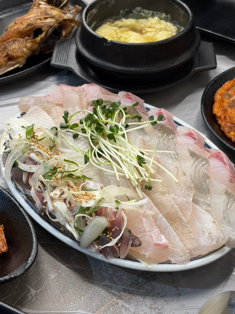 대구 침산동 횟집 가성비 좋은 활어회: 부산 앞바다 횟집