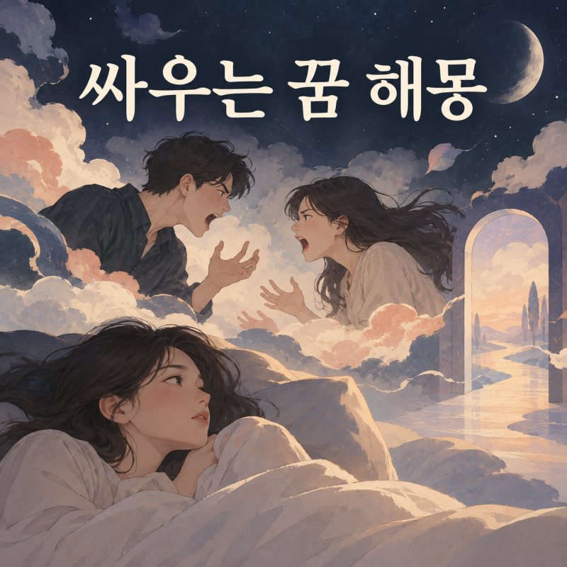 [해몽] 싸우는 꿈 해몽 | 친구·가족과 말다툼하는 꿈, 싸움에서 이기는 꿈, 화해하는 꿈