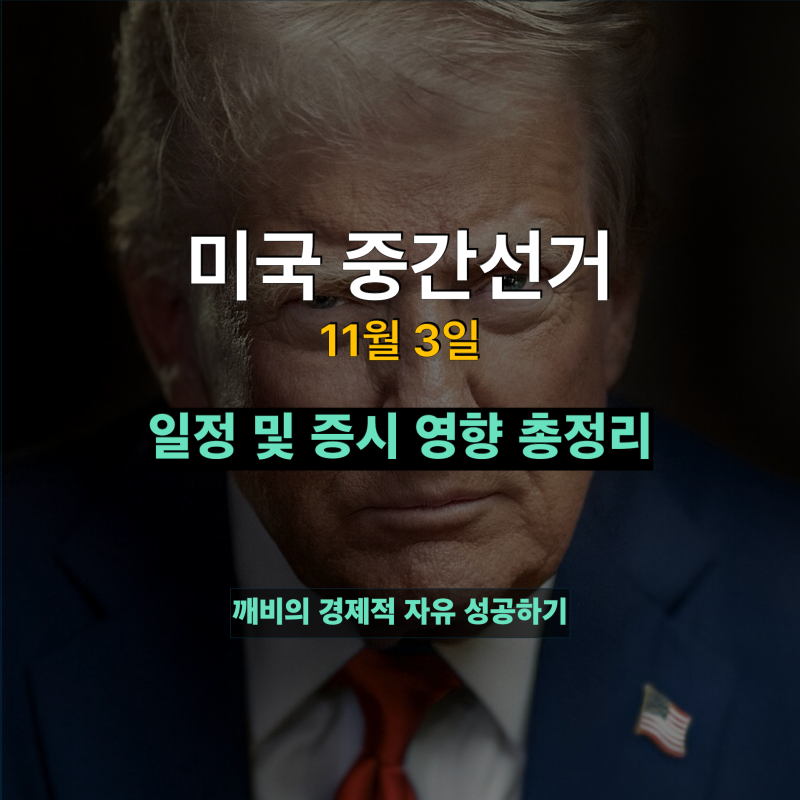 "11월 3일 결과에 달렸다" 미국 중간선거 일정 및 증시 영향 총정리