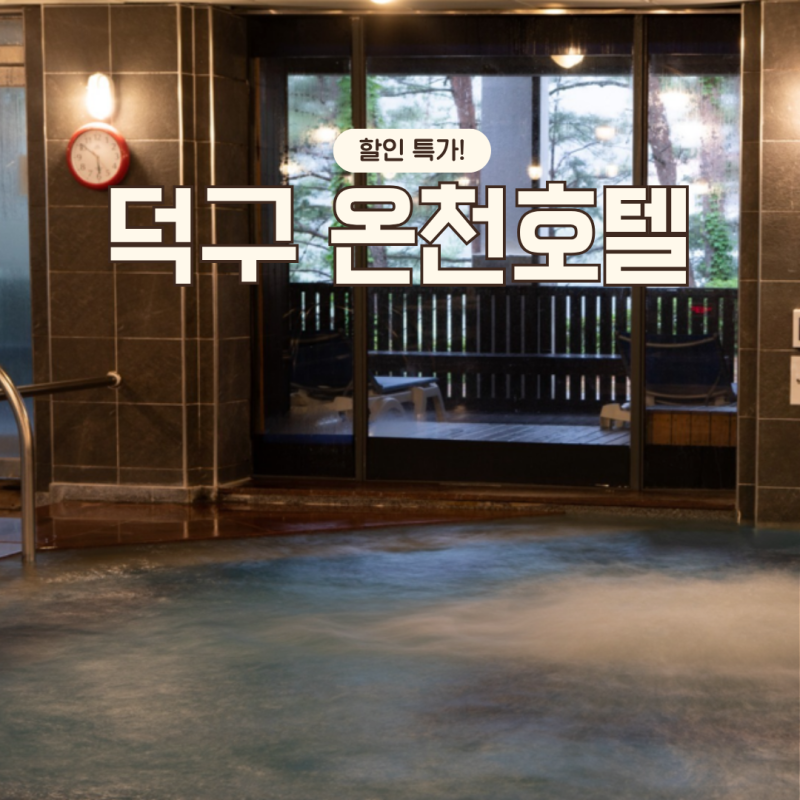 덕구 온천호텔 콘도 차이 조식 예약 할인