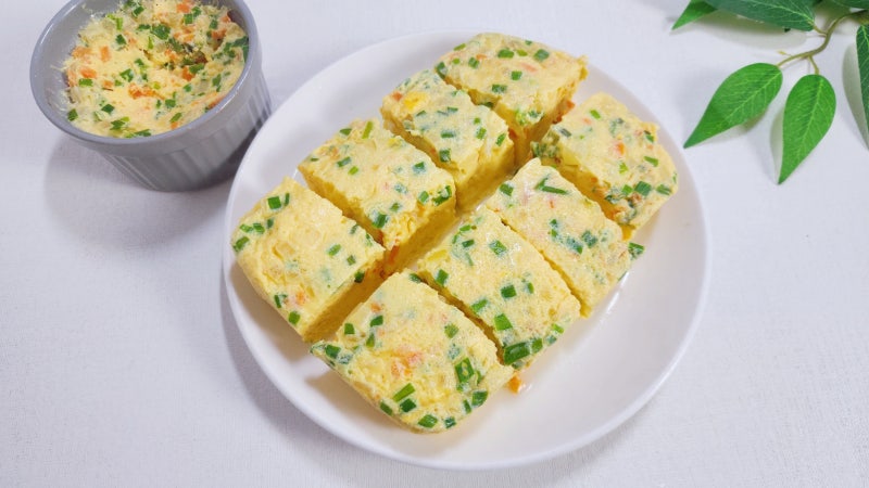 부드러운 계란찜 만드는법 아침반찬 전자렌지 급식 계란찜 만들기 물비율