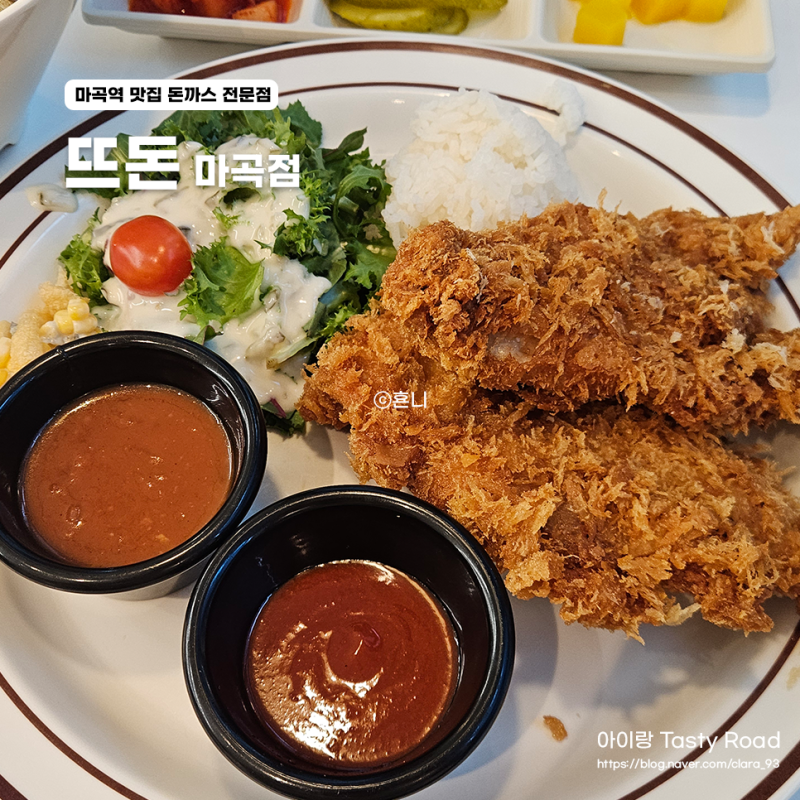 마곡역 맛집 돈까스 우동 잘하는 서울식물원 맛집 뜨돈 마곡점