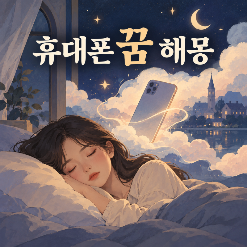 [해몽] 휴대폰 꿈 해몽 | 잃어버리는 꿈, 액정 깨지는 꿈, 충전하는 꿈, 전화 오는 꿈