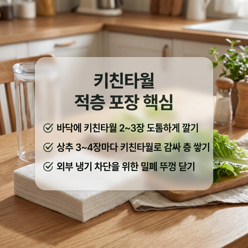 상추 보관법 씻은 상추 냉장 보관 팁 및 싱싱하게 오래 두는 노하우