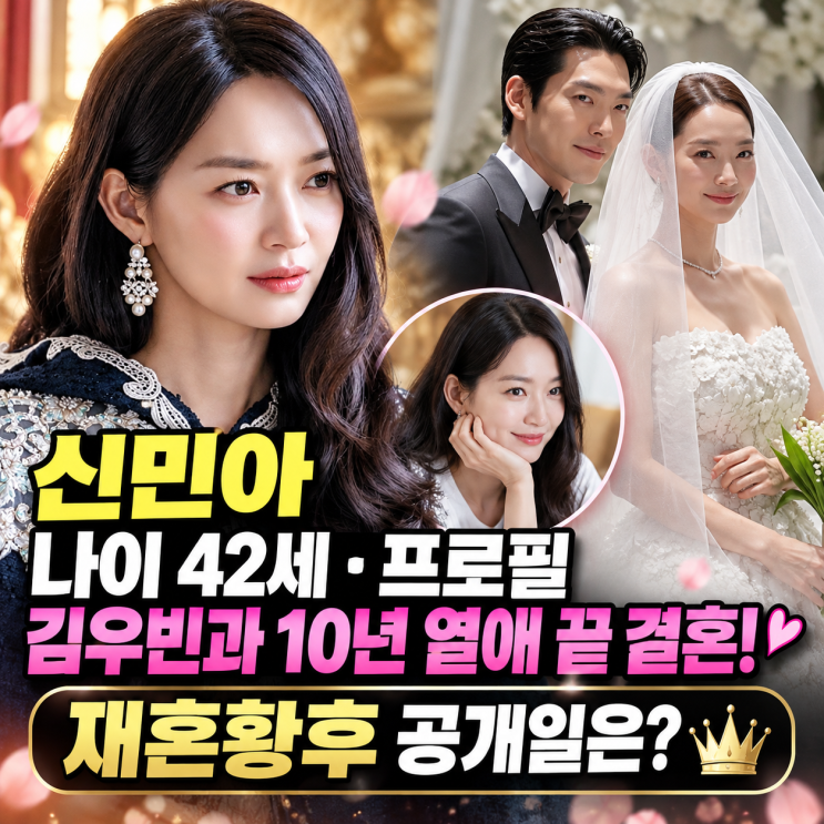 <b>신민아 나이</b>·프로필, 김우빈과 10년 열애 끝 결혼! 재혼황후 공개일....