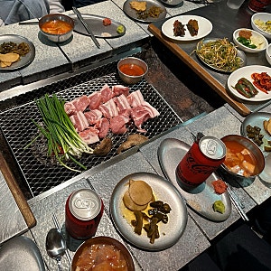 마곡 고기집 산청숯불가든｜웨이팅·주차·콜키지·단체석 정보