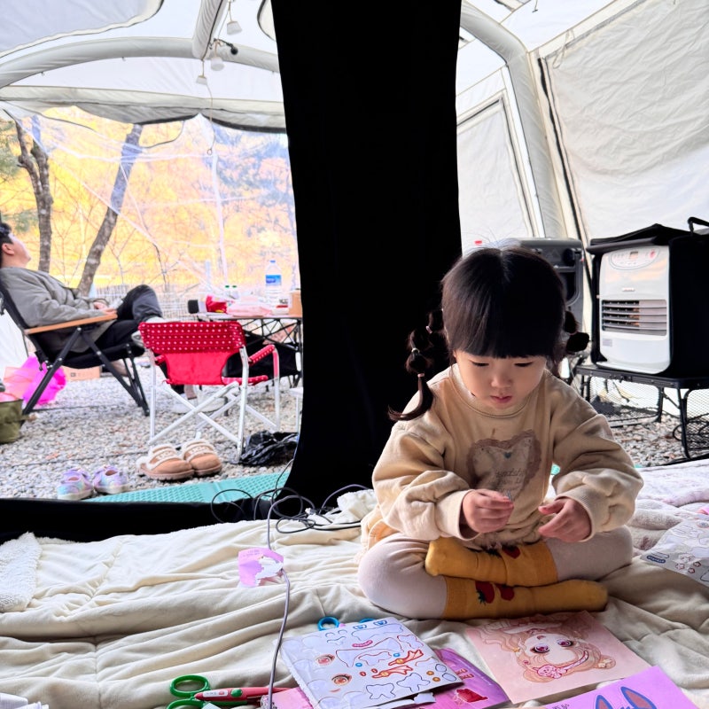 신일 팬히터 1200 사용법, 등유 넣는 법부터 첫 점화·철수까지/캠핑장에서 첫 사용, 철수까지