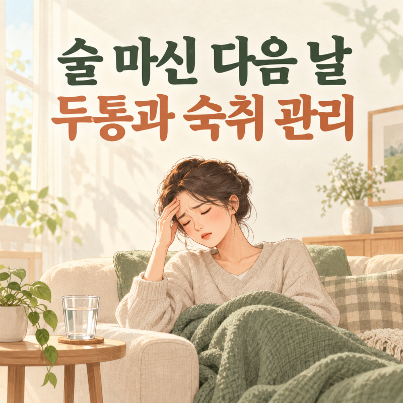 술두통과 술병 증상, 숙취해소법과 진통제 복용 전 확인할 것