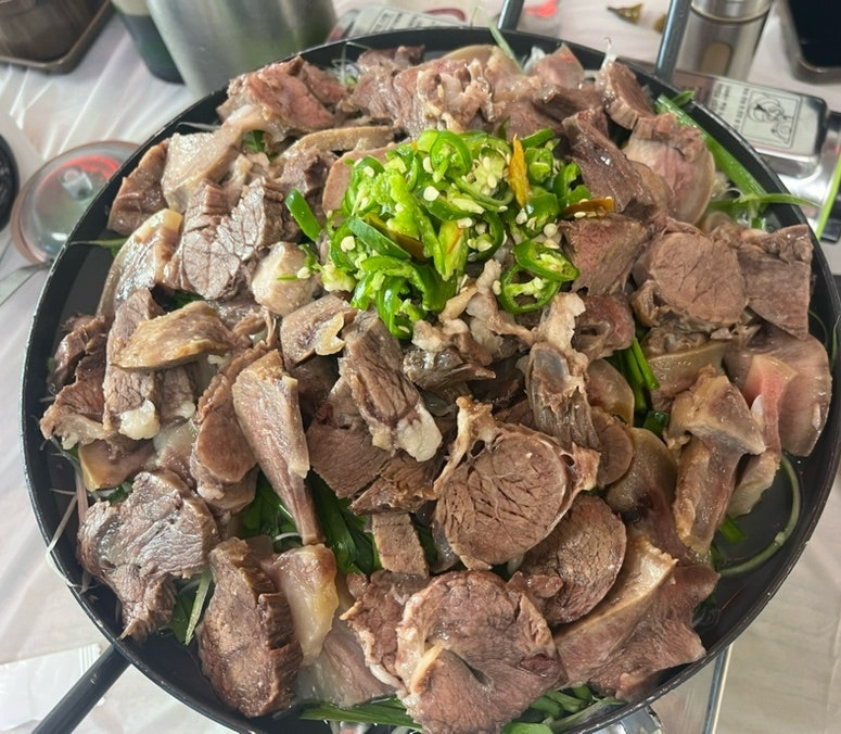 [횡성맛집] 횡성 둔내 현지인 맛집ㅣ소머리 전골ㅣ대구 왕 뽈때기 우보가