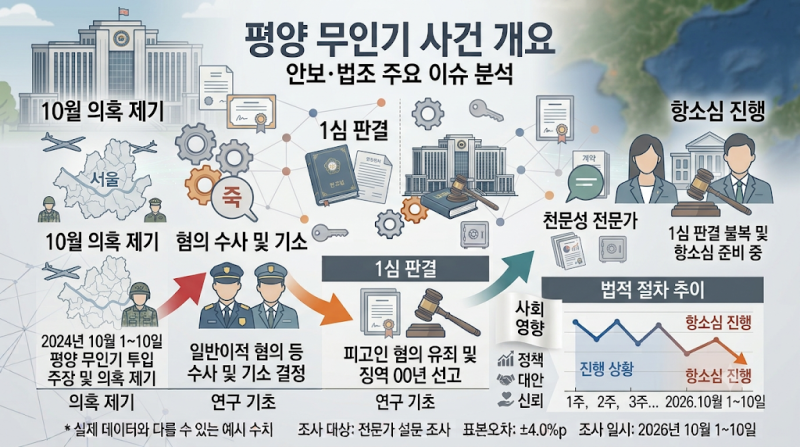 윤석열 징역 30년 구형, ‘평양 무인기 투입’ 항소심서 특검이 다시 30년 요청