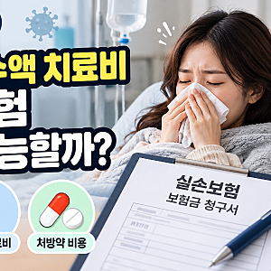 2026 독감 검사비·수액 치료비, 실손보험 청구 가능할까?