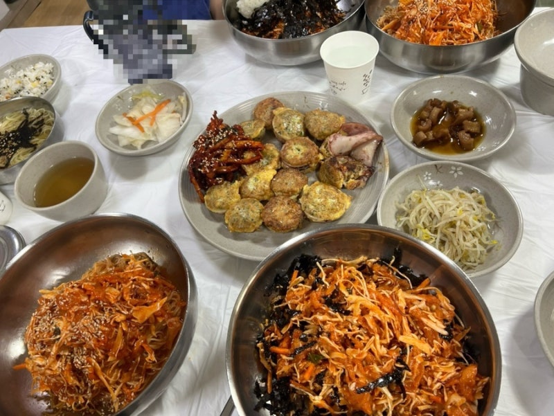 속초 아바이회국수 회덮밥 오징어순대 찐맛집 웨이팅 후기