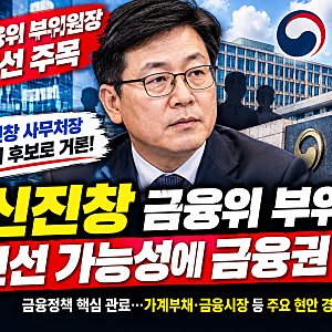 신진창 금융위 부위원장 후보로 주목…금융정책 핵심 관료의 이력과 인선 전망
