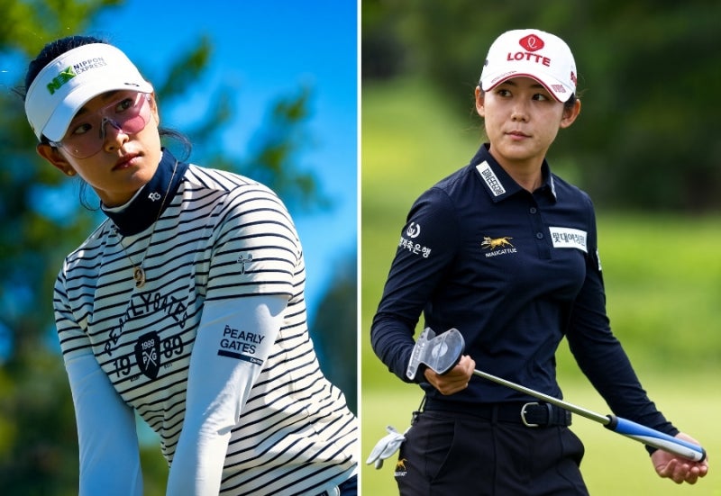 LPGA 2부 투어 눈물 젖은 빵 먹어본 하라 에리카 황유민 제치고 신인왕 굳히기? 뷰익 상하이 공....