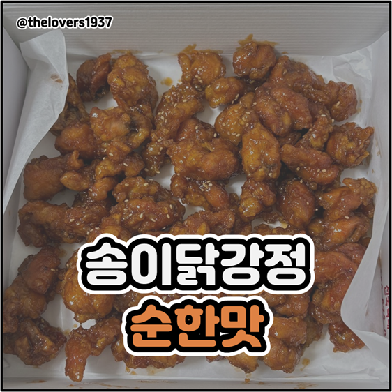 양양 송이닭강정 본점에서 순한맛 구매, 택배까지 정리