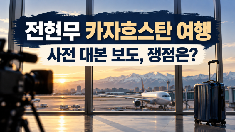 나혼자산다 전현무 카자흐스탄 조작 논란, 사전 대본 보도 내용은?