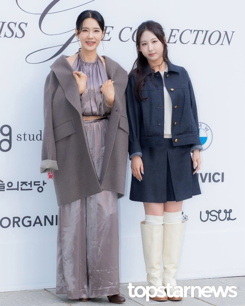 56세 오현경, 23세 딸 홍채령과 '인형 비주얼' 뽐내며 등장! 패션쇼서 빛난 모녀 케미
