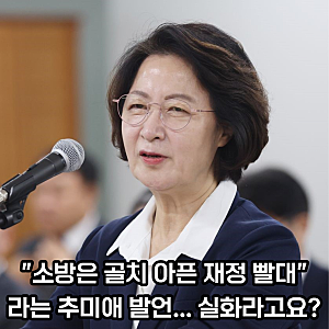 "소방은 골치 아픈 재정 빨대" 추미애 국감 발언에 양대 노총이 반발한 이유