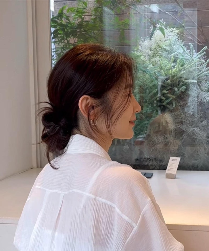 초보자도 5분만에 완성하는 예쁜 “로우번”