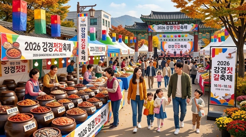 2026 강경젓갈축제 일정부터 주차 아이와 함께 가기 좋은 최적 동선 총정리