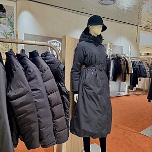 노비스｜26 F/W 아우라 여성 롱 다운 코트, 신세계 강남 사이즈 팁 XS 후기, SHERA XF 쉬라폭스,할....