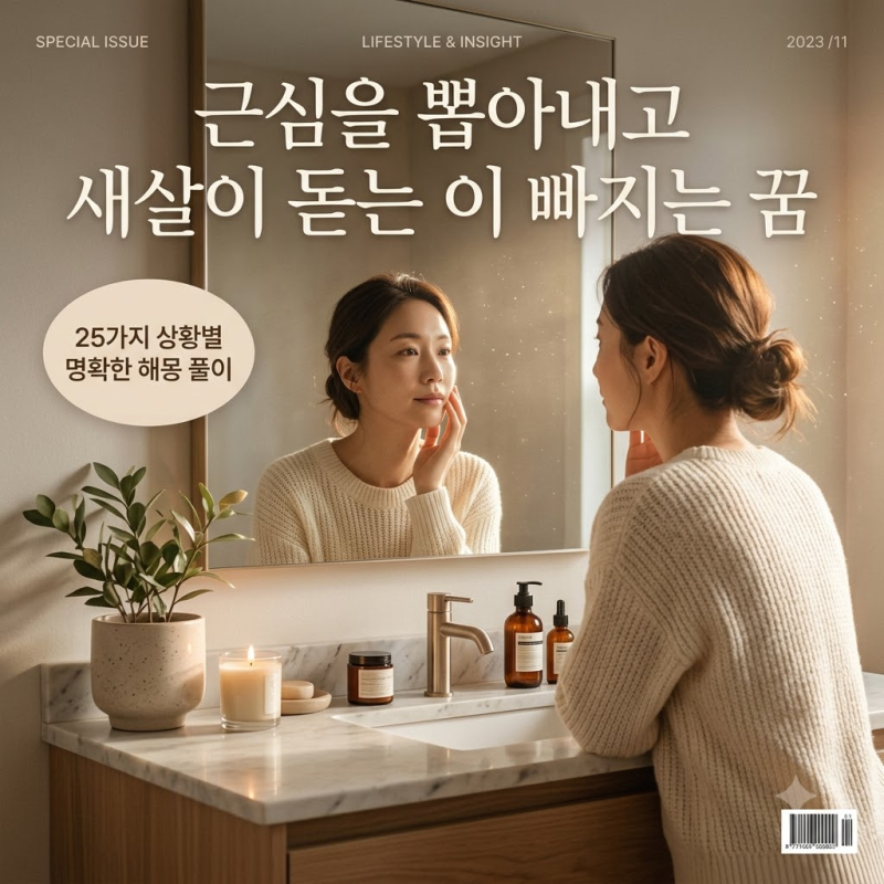 묵은 근심을 뽑아내고 새살이 돋는 이빨 꿈, 25가지 상황별 해몽 풀이