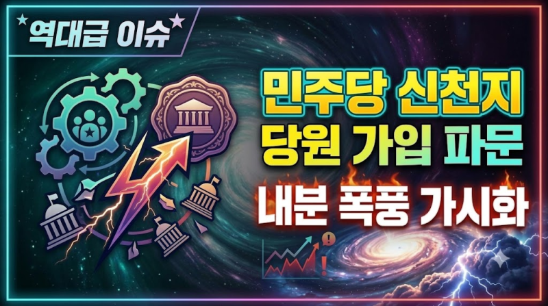 민주당 뒤흔든 '신천지 집단 가입' 확진! 김민석 vs 정청래 전면전? 내분 폭발 전야!