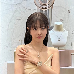 박보영, 순백의 드레스에 다이아몬드 한 방울…쇼파드 행사에서 빛난 요정 미모