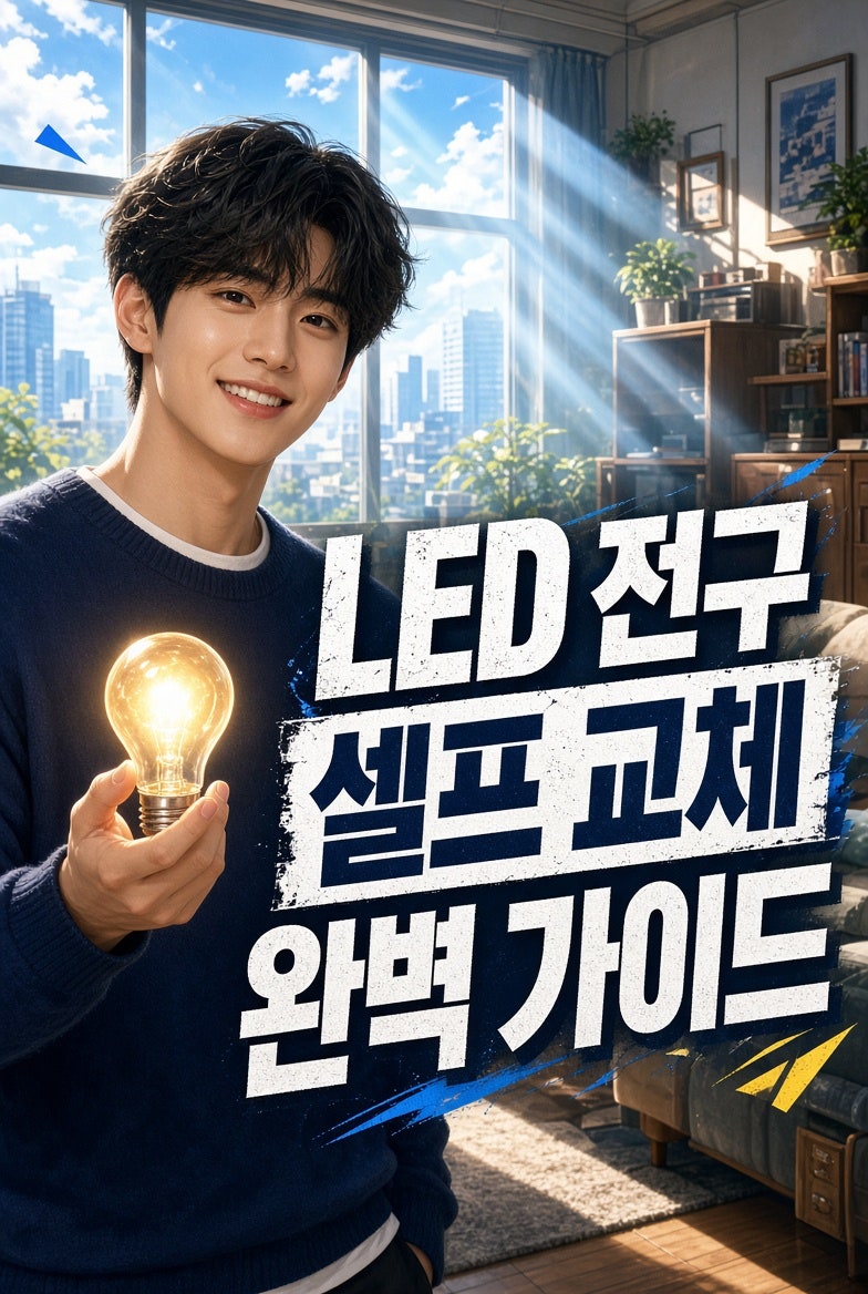 LED 전구 셀프 교체 방법, 전기 기사 부르기 전에 확인할 5가지