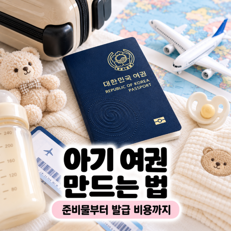 아기 여권 만드는 법｜2026년 준비물부터 여권사진, 발급 비용까지 총정리