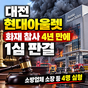 대전 현대아울렛 화재